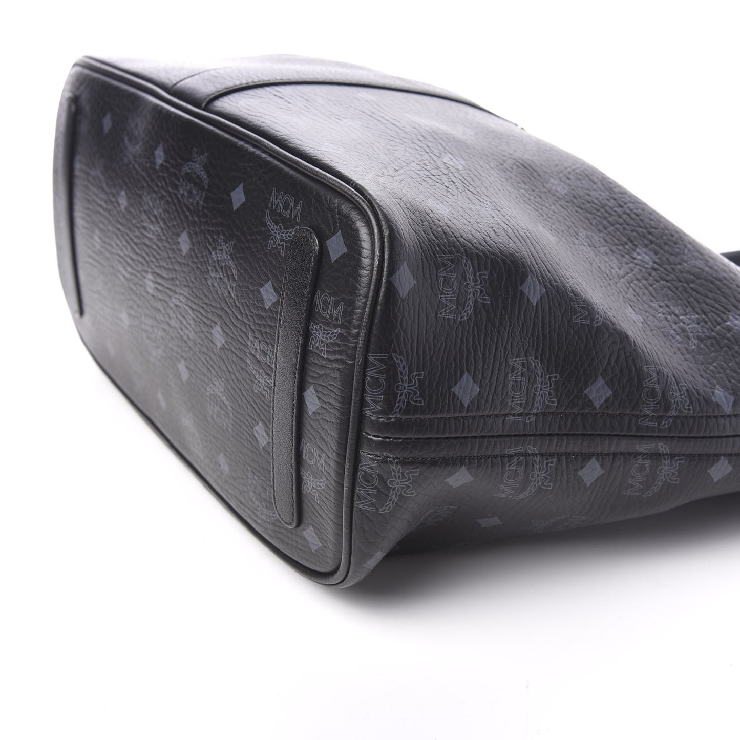 Visetos Medium Liz Reversible Shopper Tote Black