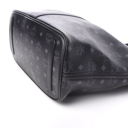 MCM Visetos Medium Liz Reversible Shopper Tote Black 12 of 18