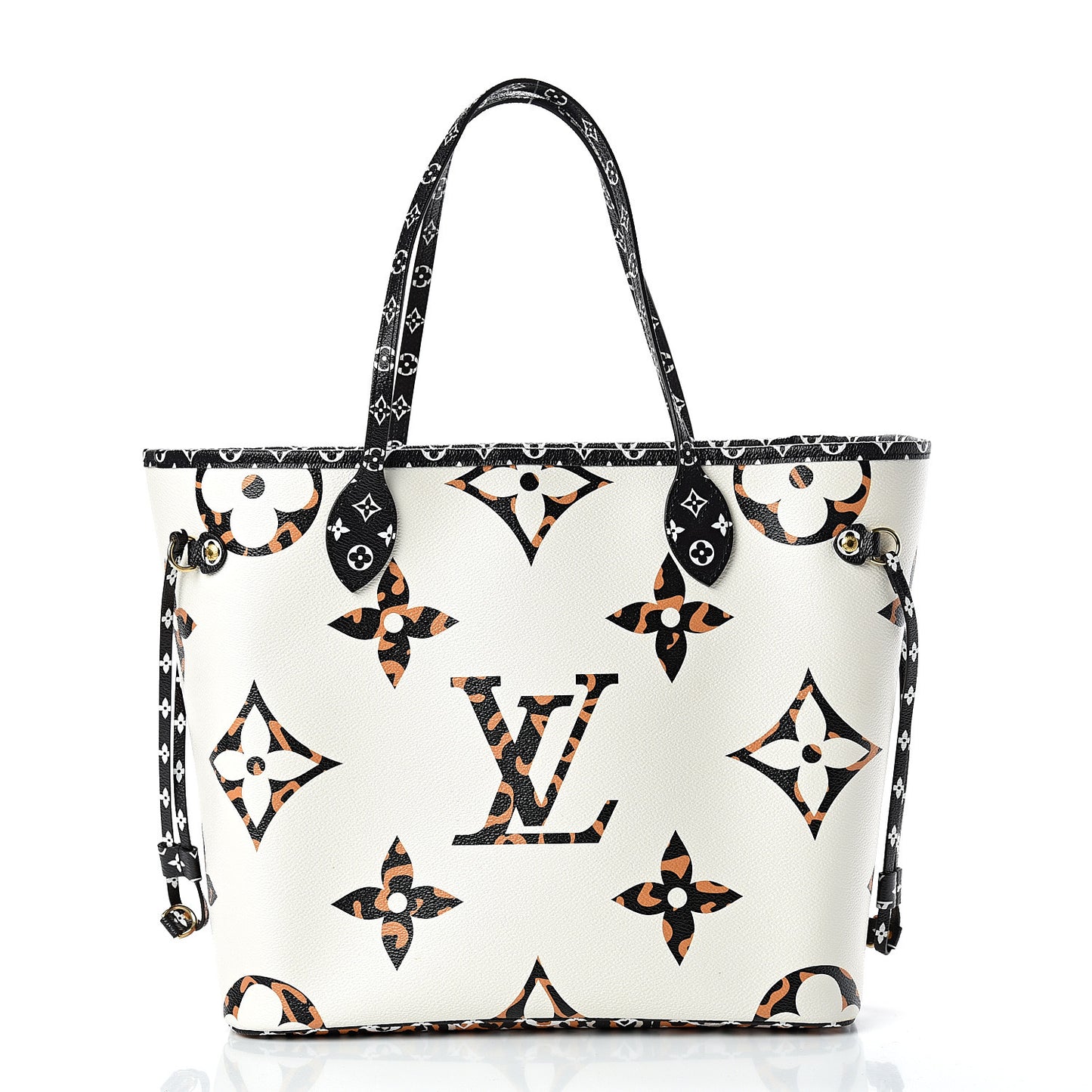 Monogram Giant Jungle Neverfull MM Ivory