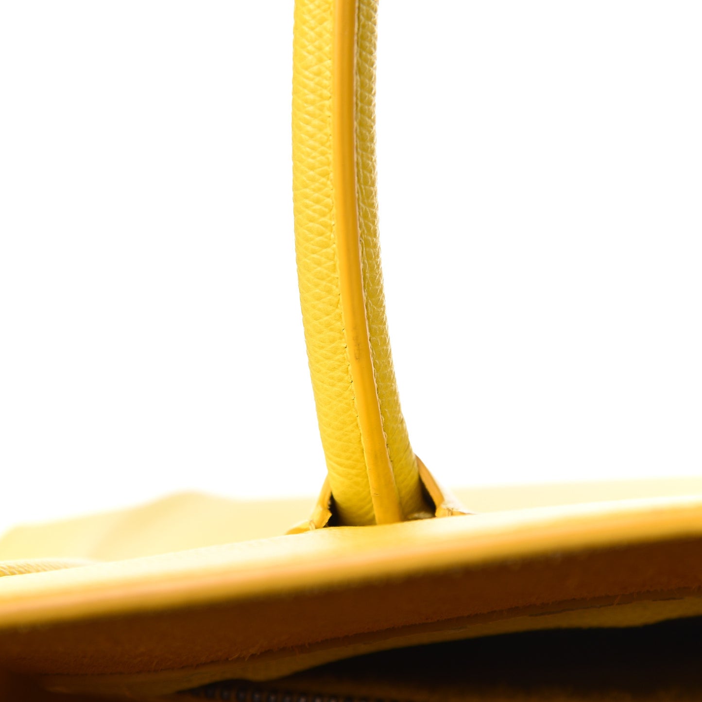 Grained Calfskin Medium Phantom Luggage Yellow