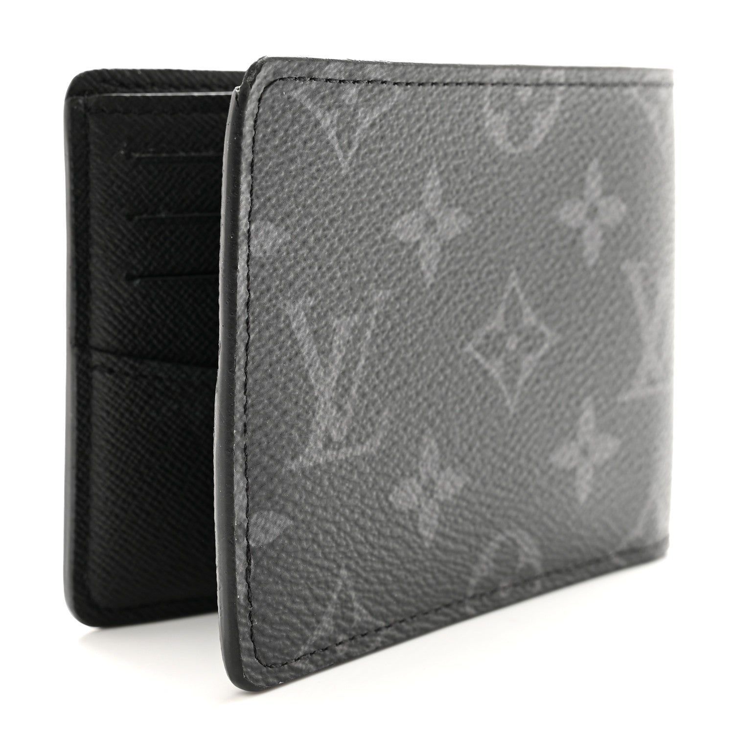 Louis Vuitton Monogram Eclipse Slender Wallet 3 of 8