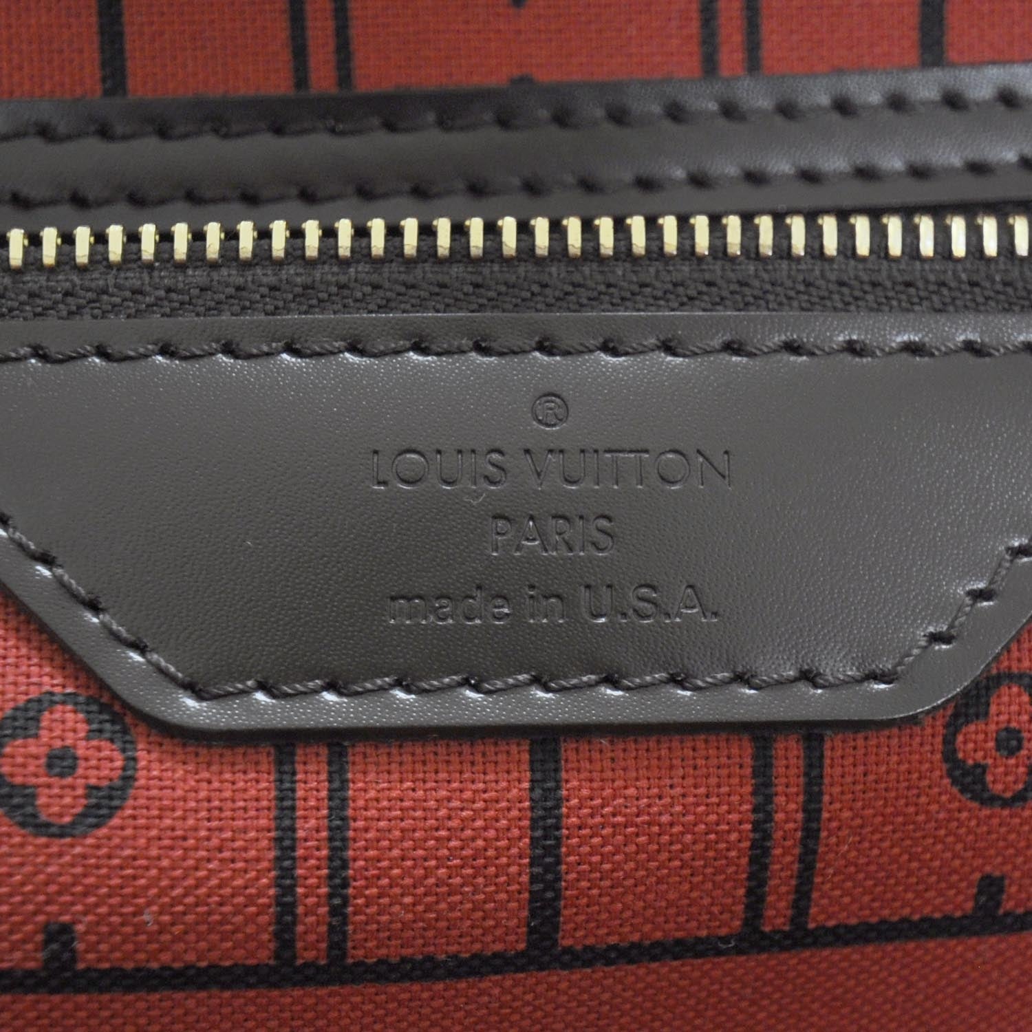 Louis Vuitton Damier Ebene Neverfull MM 7 of 8