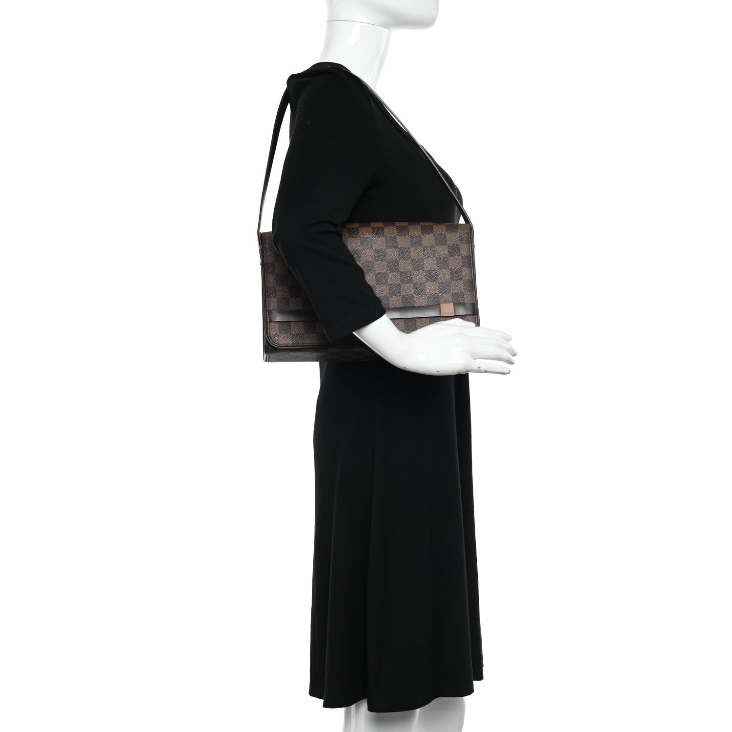 Louis Vuitton Damier Ebene Tribeca Long 2 of 15