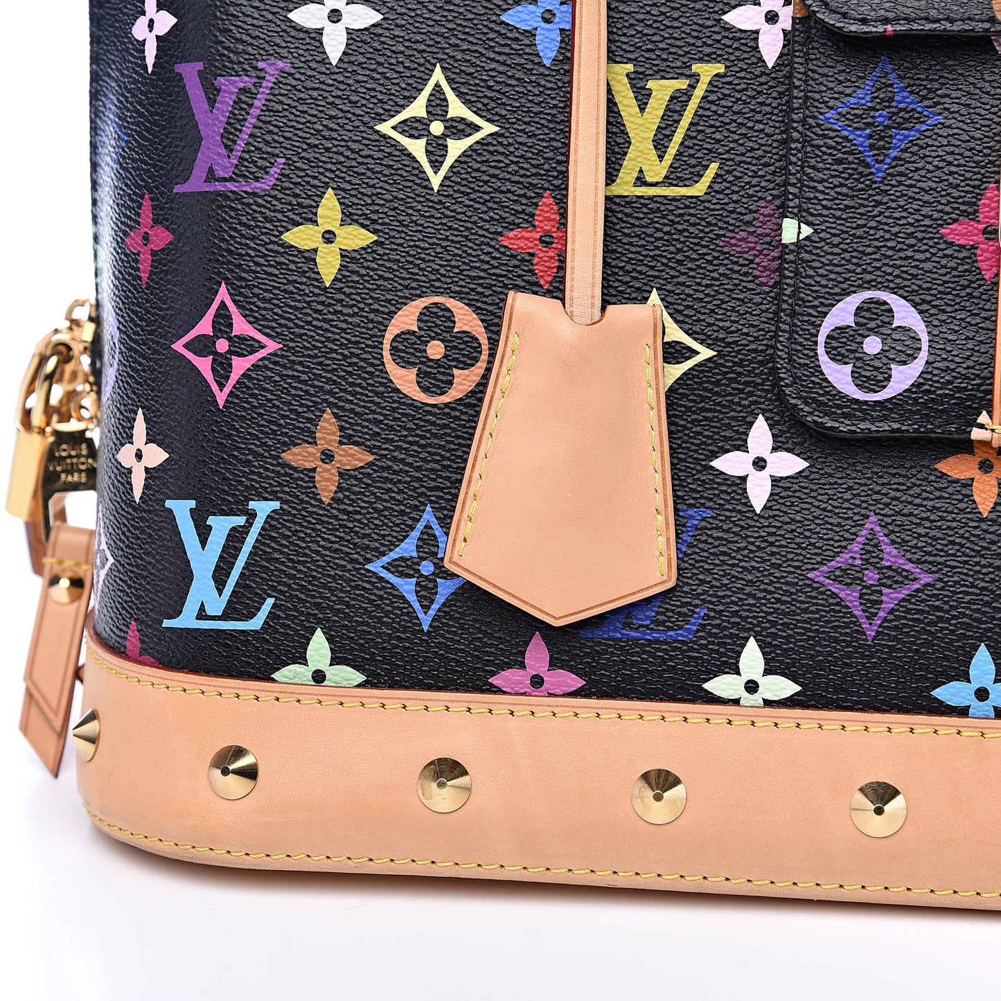 Monogram Multicolor Alma GM Black