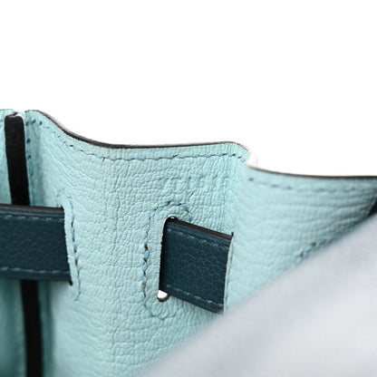 Hermes Evercolor Verso Kelly Retourne 28 Colvert Bleu Atoll 7 of 14