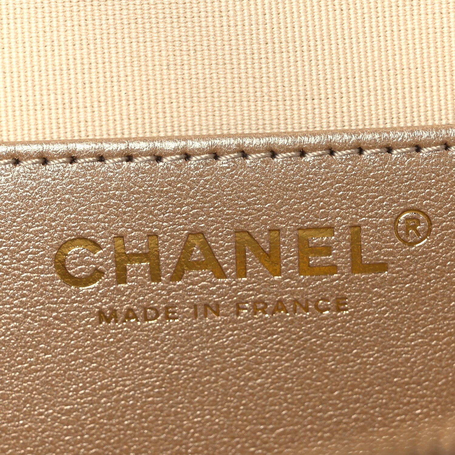 Chanel Metallic Lambskin Quilted CC In Love Heart Bag Gold 6 of 12