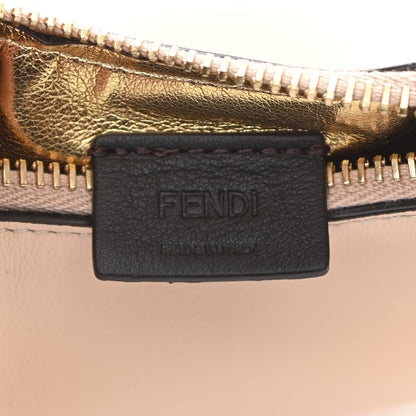 Fendi Vitello Grace Matte Nano Fendigraphy Hobo Charm Light Rose 6 of 9