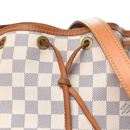 Louis Vuitton Damier Azur Noe BB 8 of 10