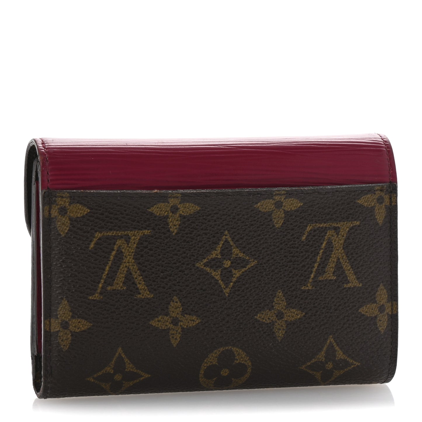 Epi Monogram Marie-Lou Compact Wallet Fuchsia