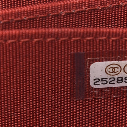 Chanel Caviar Quilted Zip Coin Purse Red 6 of 6