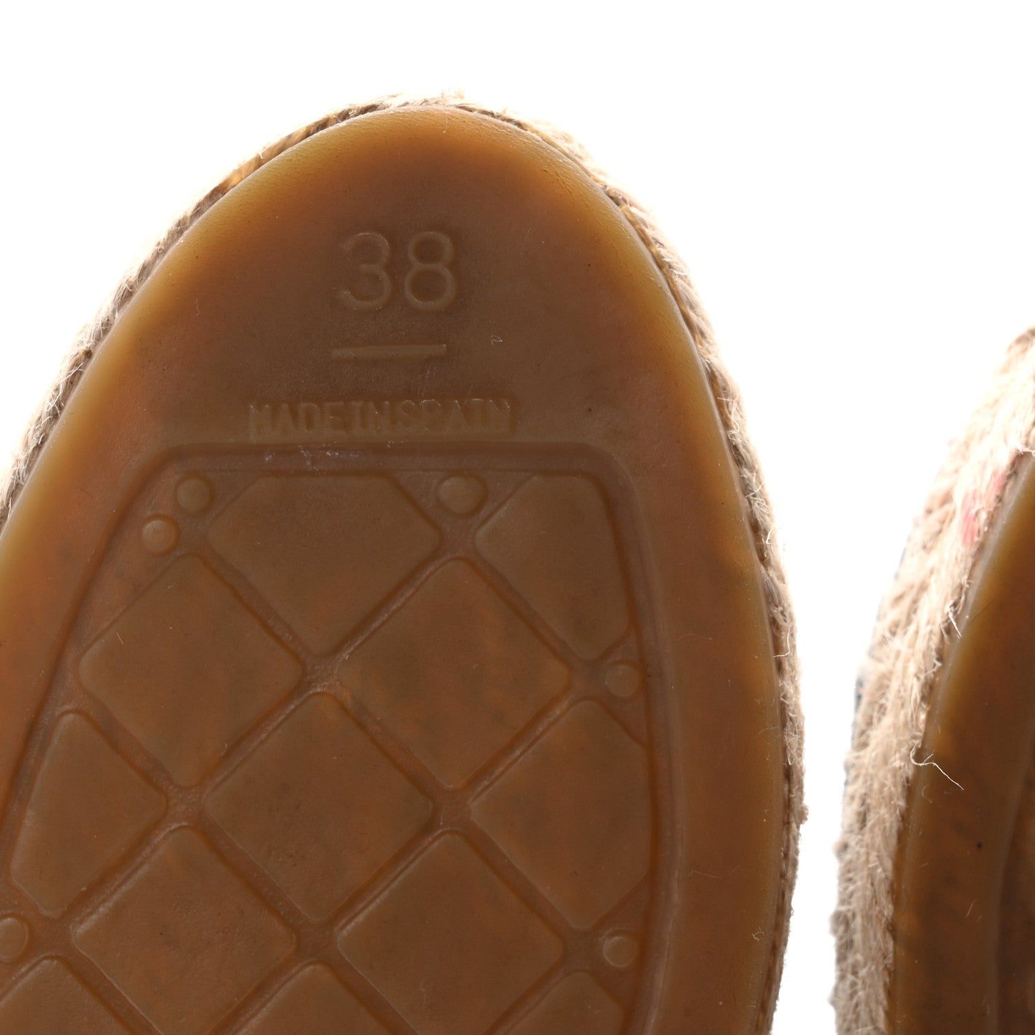 Chanel Mesh Grosgrain CC Espadrilles 38 Black 7 of 11