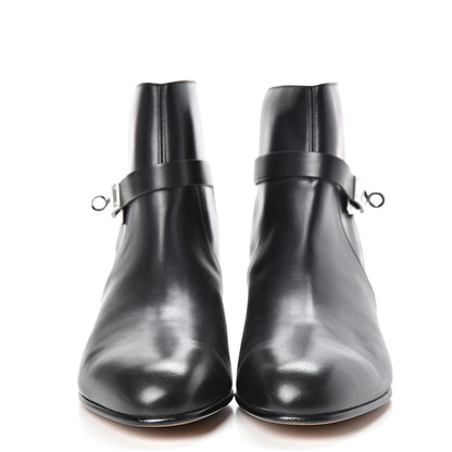 Hermes Calfskin Neo Low Boots 38 Black 2 of 8