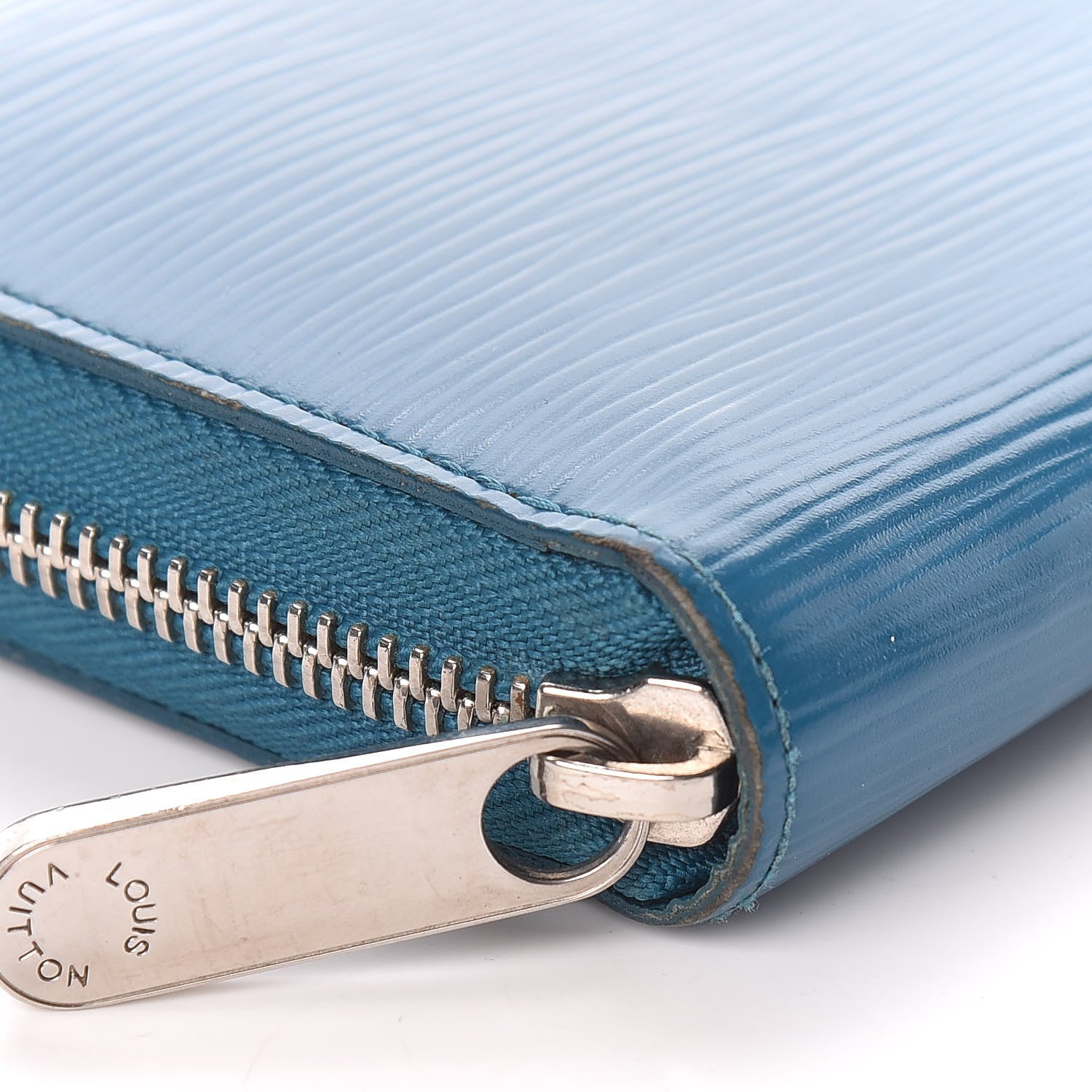 Louis Vuitton Epi Zippy Wallet Cyan 9 of 12