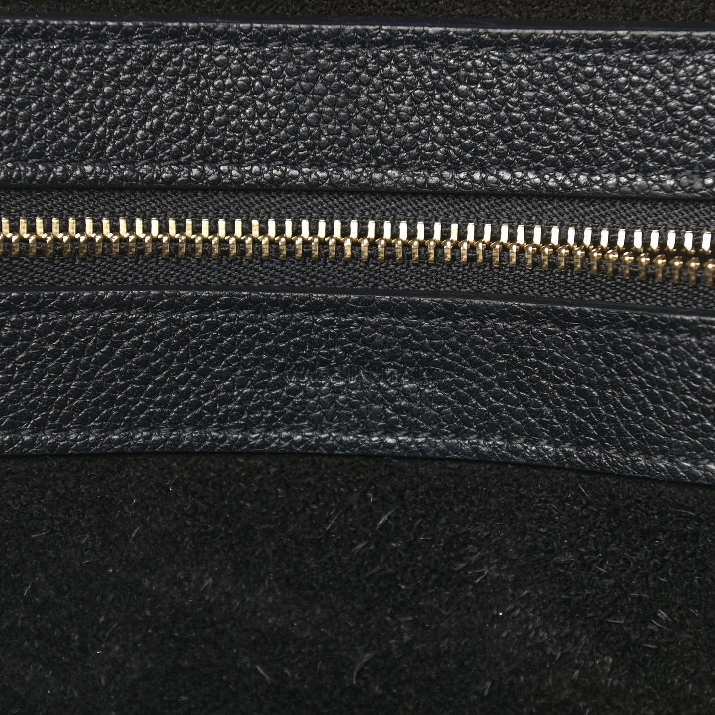 Soft Grained Calfskin Medium Cabas Phantom Black