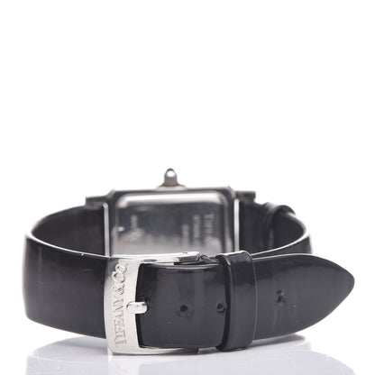 Tiffany Stainless Steel Patent 24mm Atlas Square Quartz Watch 4 of 8