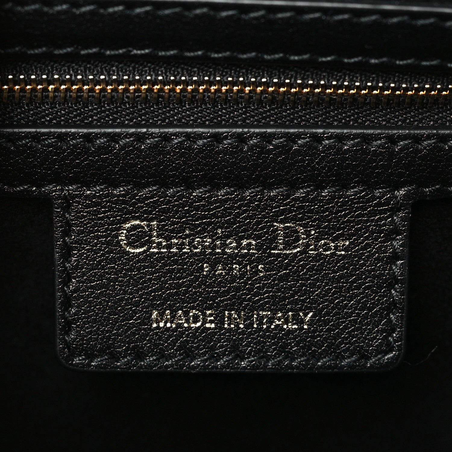 Christian Dior Calfskin Cannage Small Dior Jolie Top Handle Black 6 of 9