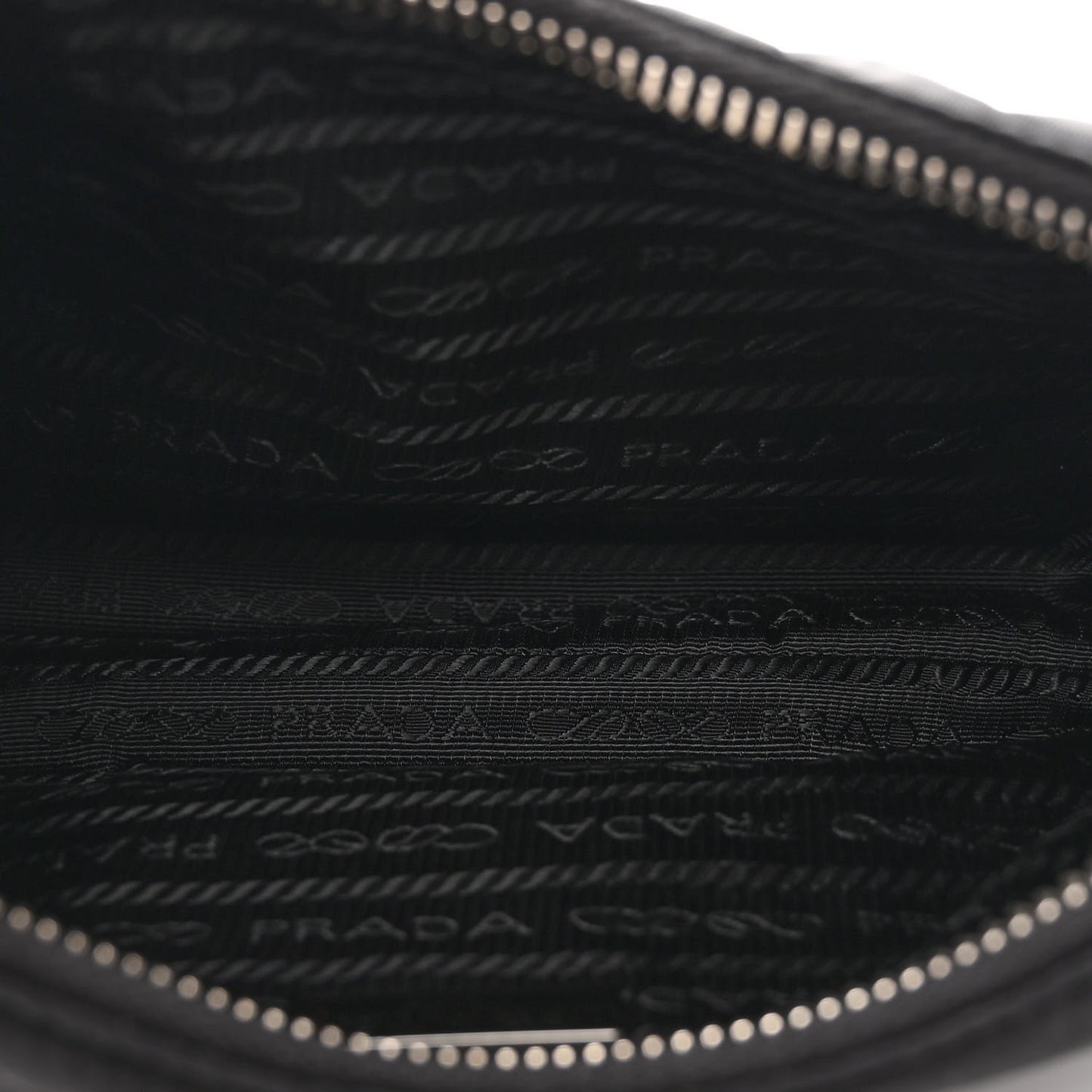 Tessuto Nylon Saffiano Mini Re-Edition 2005 Bag Black