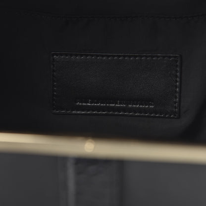 Alexander Wang Calfskin Crocodile Embossed Tai Dopp Kit Bag Black 8 of 9