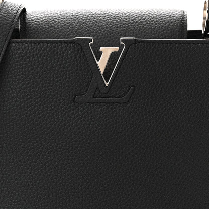 Louis Vuitton Taurillon Ayers Capucines PM Black 7 of 9