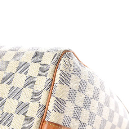 Louis Vuitton Damier Azur Keepall Bandouliere 45 30 of 32