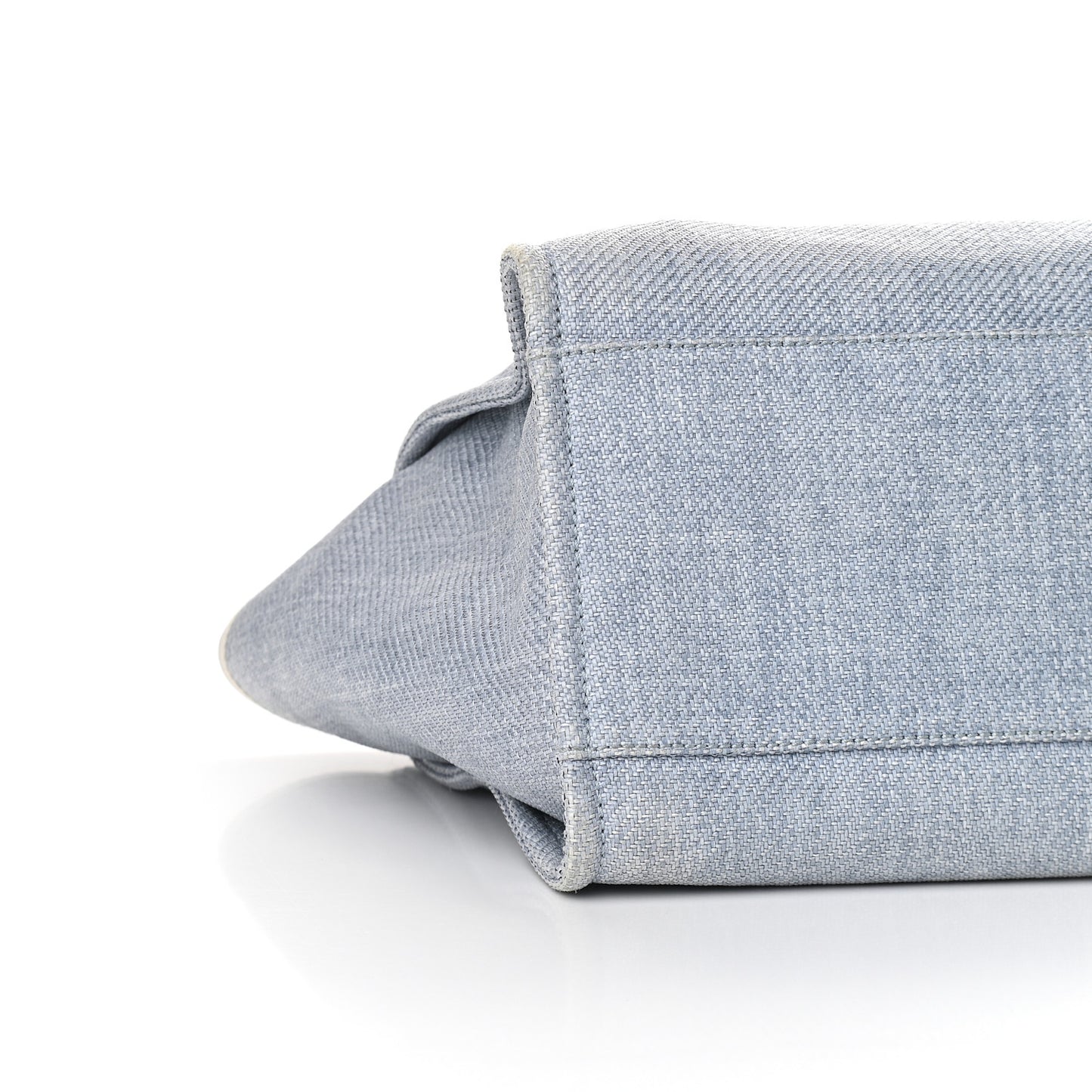 Canvas Medium Deauville Tote Denim Blue