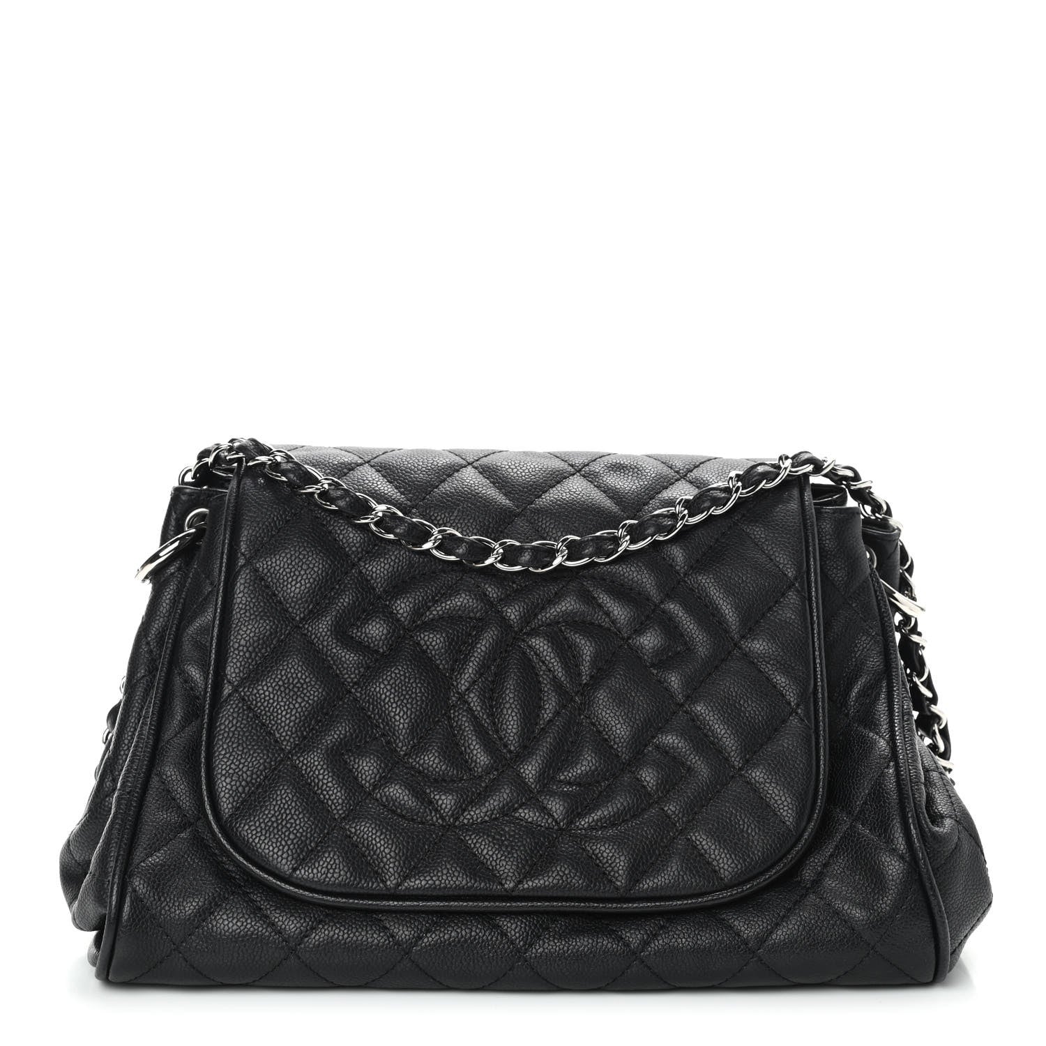 Chanel Caviar Quilted Timeless Accordion Flap Black 1 of 9