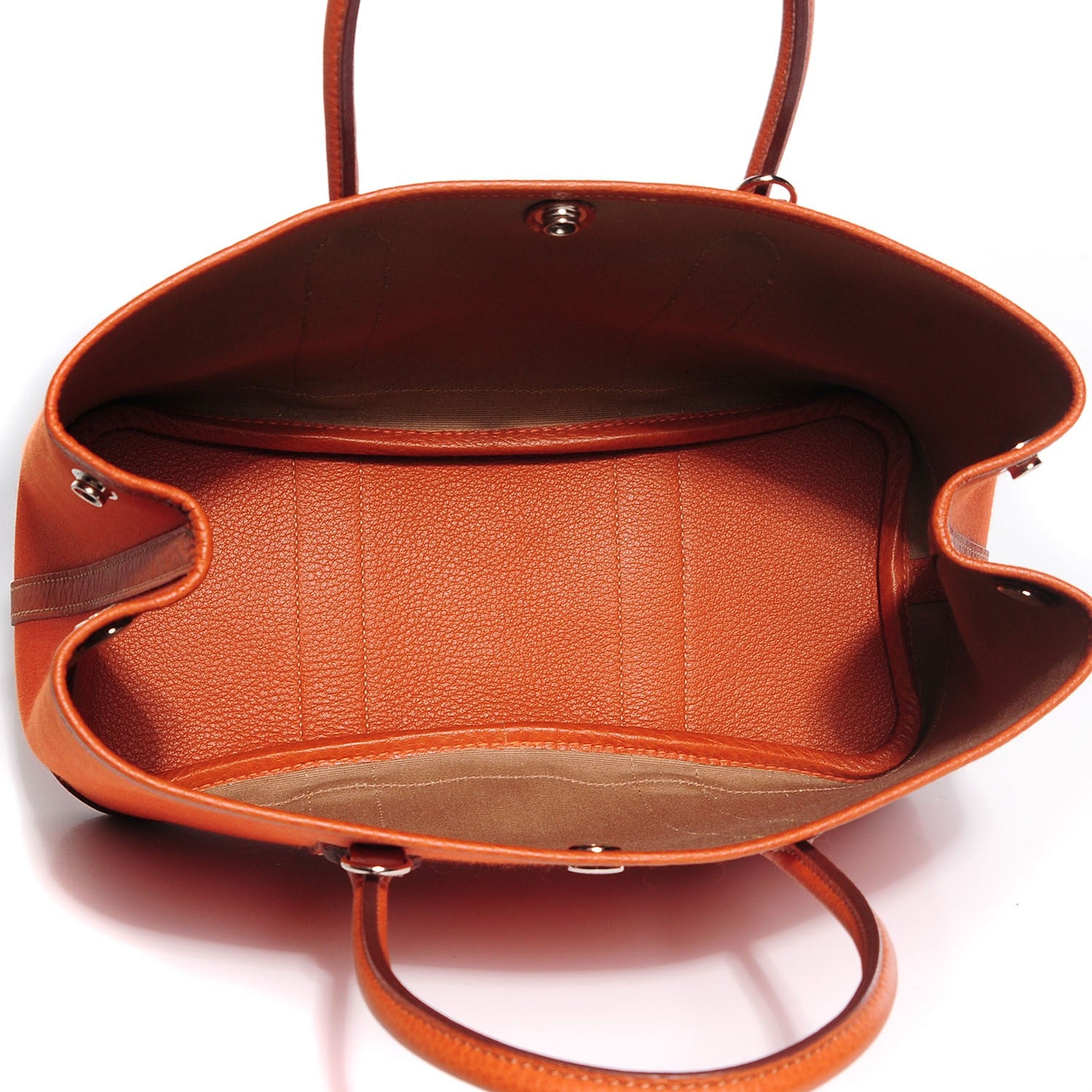 Hermes Toile Negonda Garden Party 30 TPM Orange 10 of 14