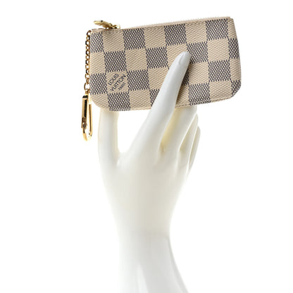 Louis Vuitton Damier Azur Key Pouch 2 of 6