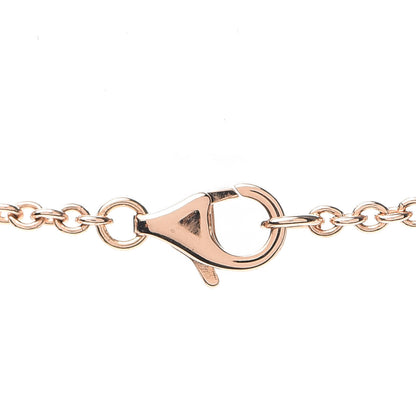 Cartier 18K Pink Gold Interlocking LOVE Necklace 4 of 6