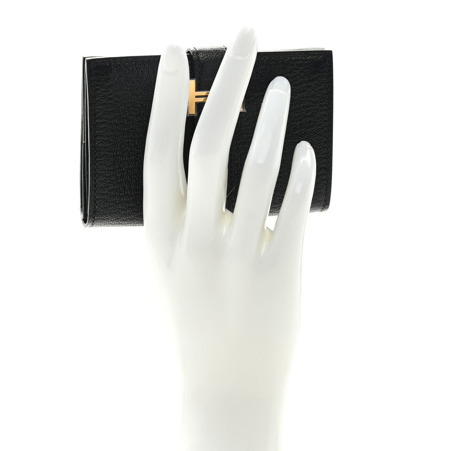 Chevre Mysore Mini Bearn Wallet Black