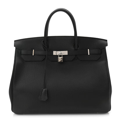 Hermes Togo Birkin 40 Black 1 of 10