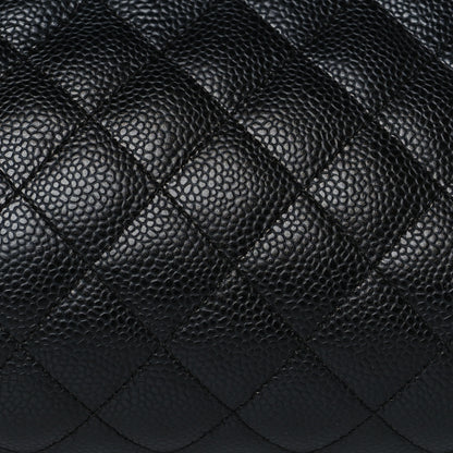 Chanel Caviar Quilted Timeless Clutch Black 8 of 10