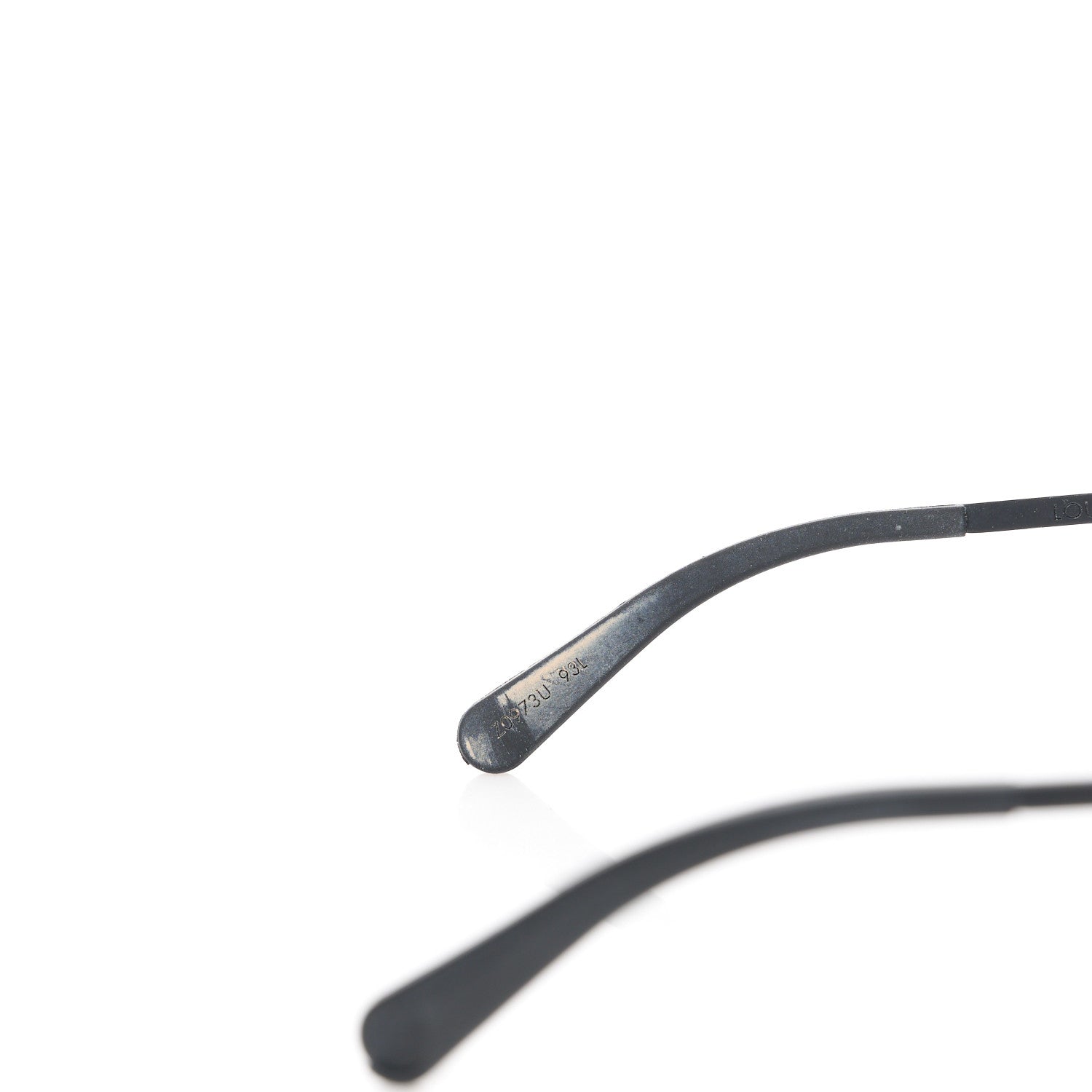 Louis Vuitton Monogram The Party Aviator Sunglasses Z0971U Black 6 of 10