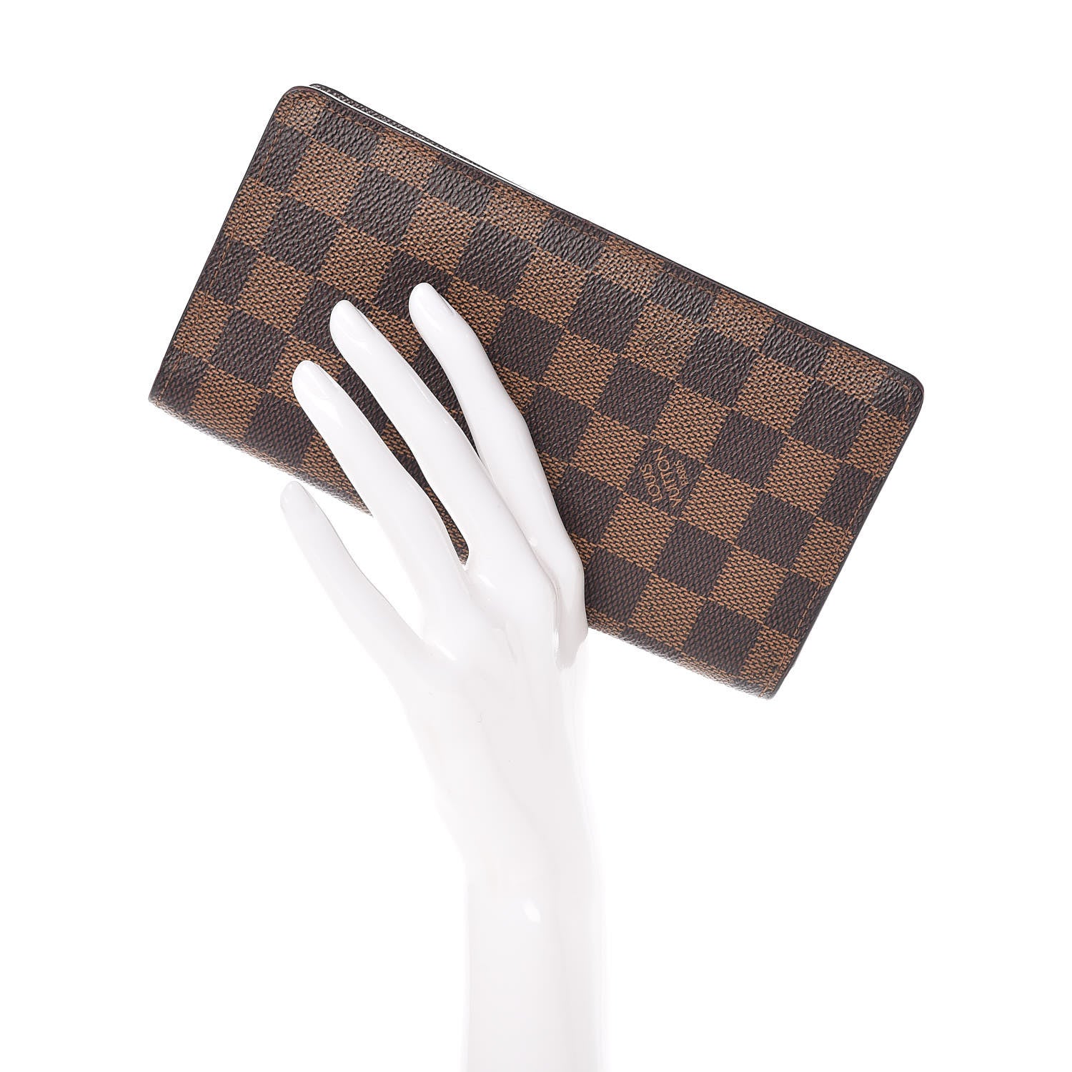 Louis Vuitton Damier Ebene Brazza Wallet 2 of 7