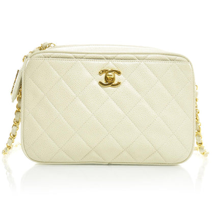 Chanel Caviar Camera Case Beige 1 of 9