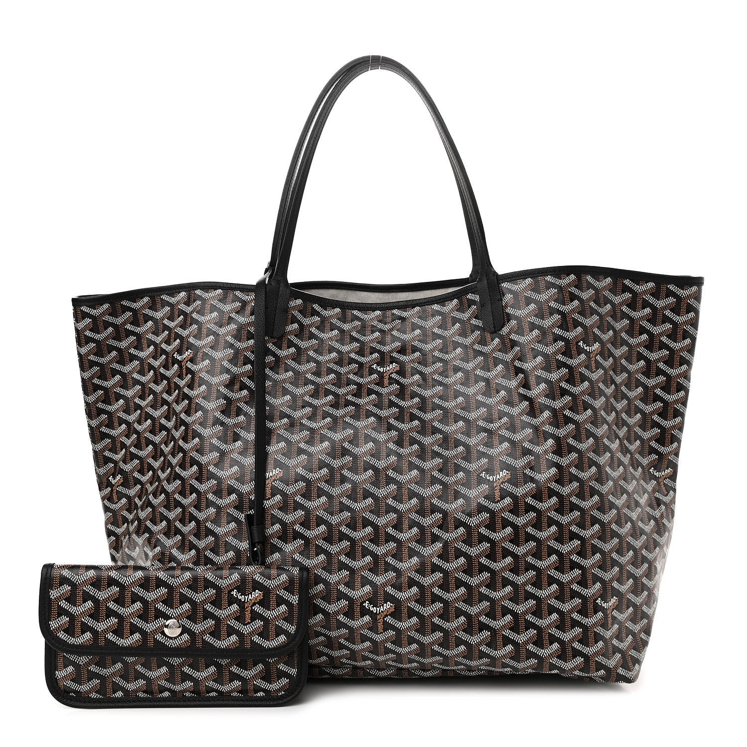 Goyard Goyardine Saint Louis GM Black 3 of 11