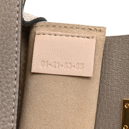 Chloe Grained Lambskin Mini Drew Crossbody Backpack Motty Grey 6 of 6