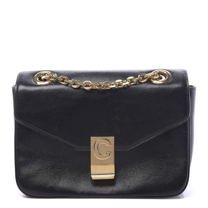 Celine Shiny Calfskin Small C Bag Black 1 of 15
