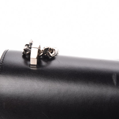 Alexander McQueen Calfskin Knuckle Shoulder Bag Black 18 of 23