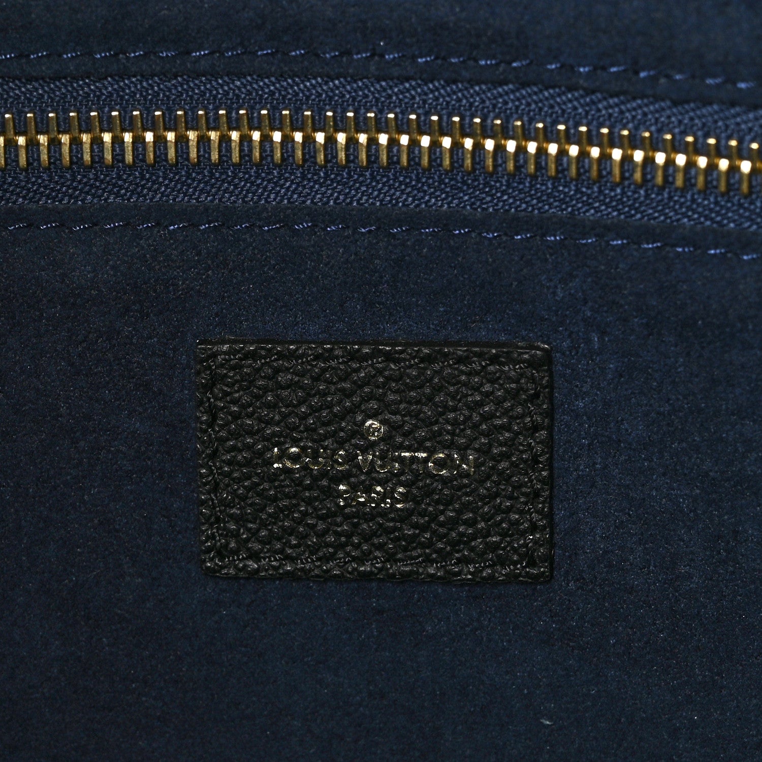 Louis Vuitton Empreinte Monogram Giant Neverfull MM Black 7 of 11