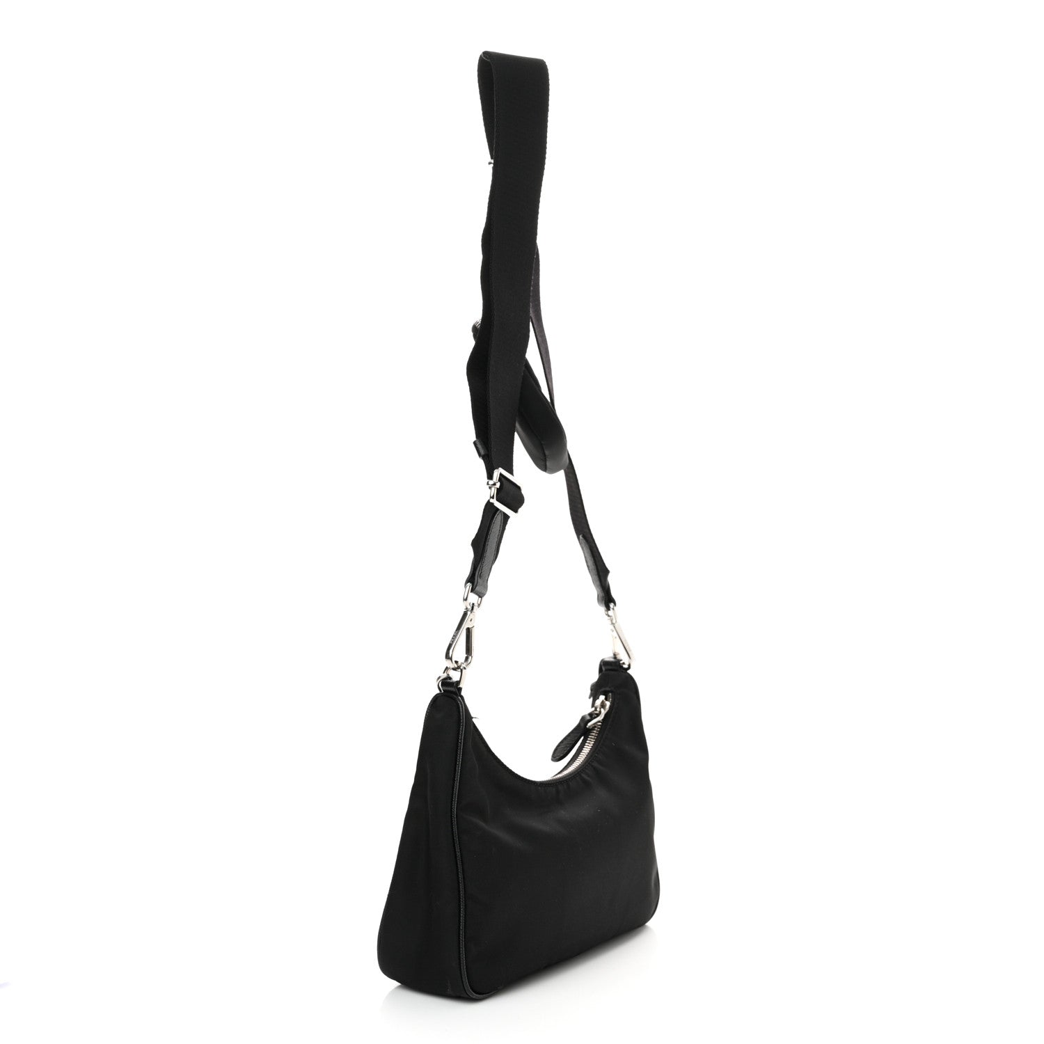 Prada Re-Nylon Saffiano Re-Edition 2005 Shoulder Bag Black 3 of 14
