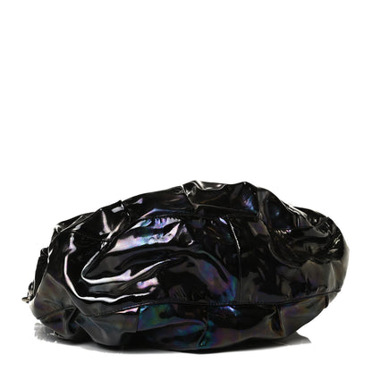 Gucci Iridescent Patent Medium Icon Bit Shoulder Bag Black 4 of 17