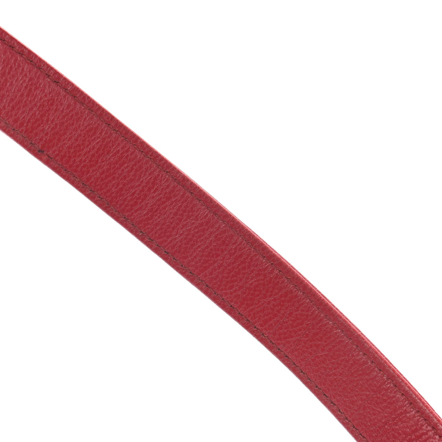 Goatskin Quilted Patent New Medium Duo Boy Flap Red