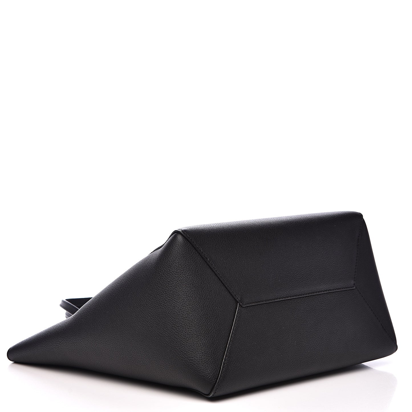 Calfskin Lockme Cabas Black