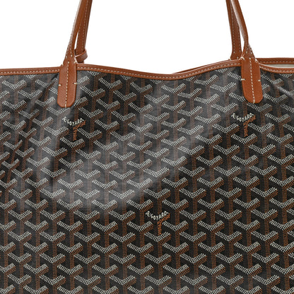 Goyard Goyardine Saint Louis GM Black Gold 9 of 11