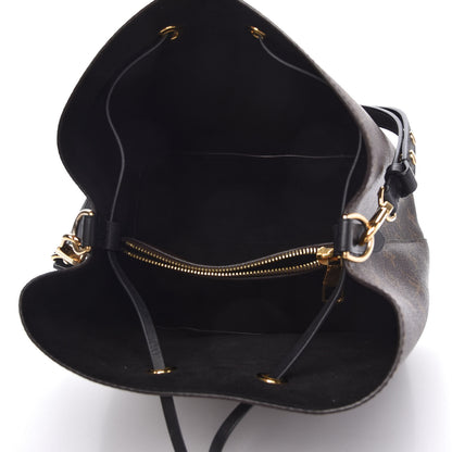Louis Vuitton Monogram Neonoe MM Black 5 of 8