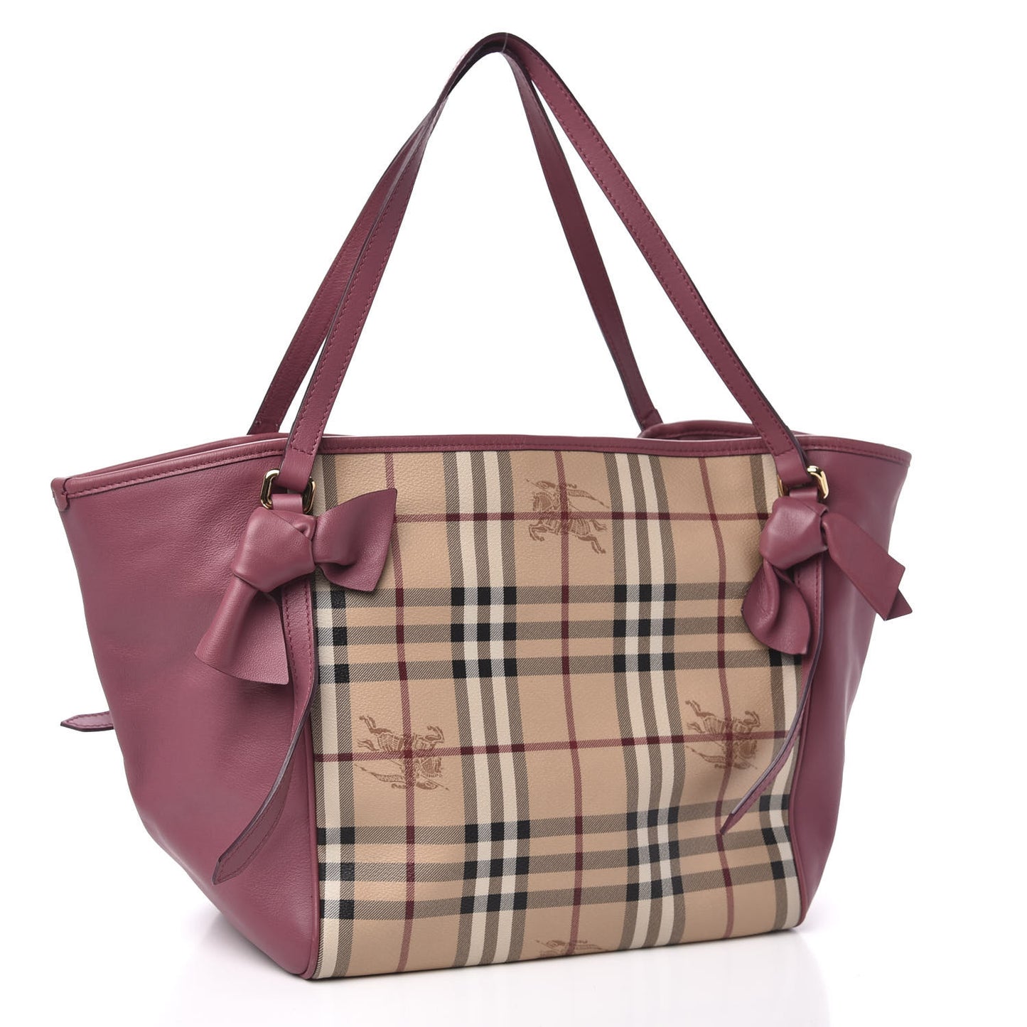 Haymarket Check Bow Canterbury Tote Pink