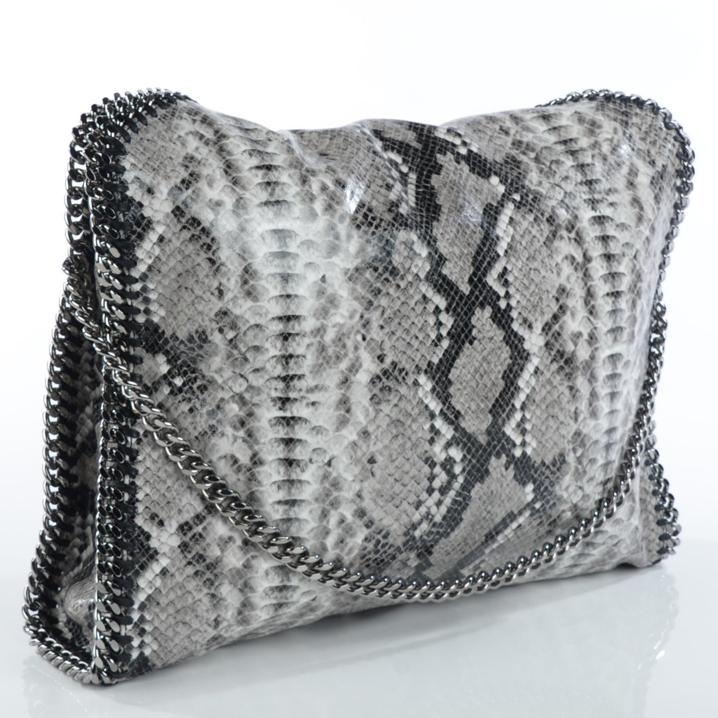 Eco Python Big Falabella Tote Grey