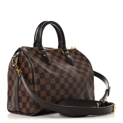 Louis Vuitton Damier Ebene Speedy Bandouliere 25 2 of 10