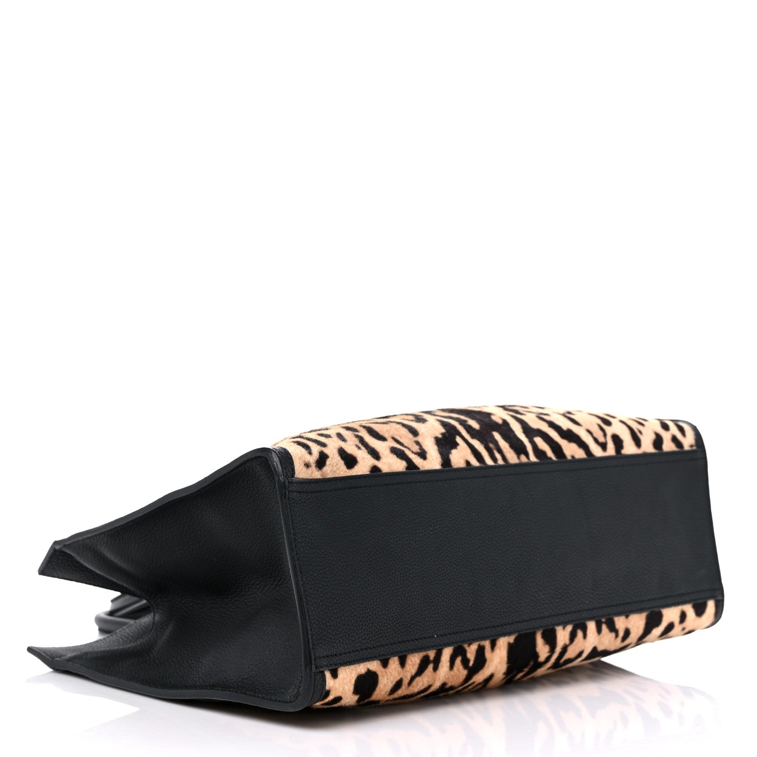 Gucci Pony Hair Cheetah Print Medium Jackie Top Handle Bag 4 of 15